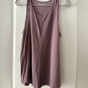 Purple Flowy Tank Top
